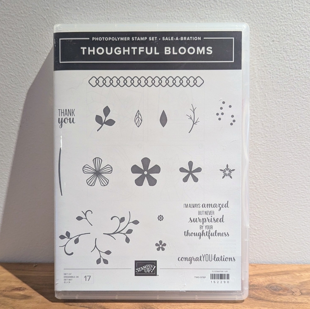 Stampin’ Up! Thoughtful Blooms Photopolymer Stamp Set